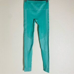Fabletics Teal Athletic Compression Leggings Size: XS